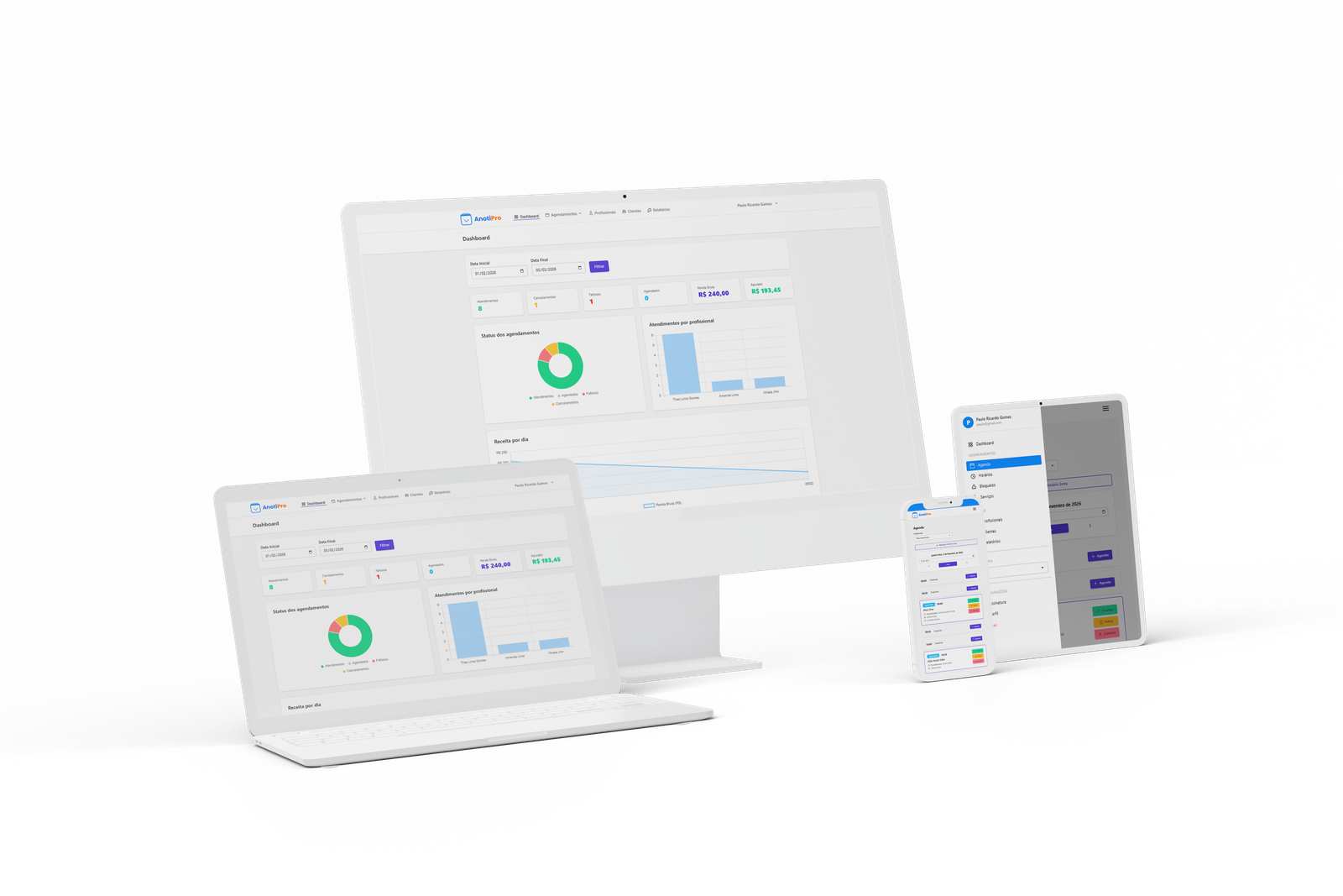 Interface multiplataforma do AnotiPro